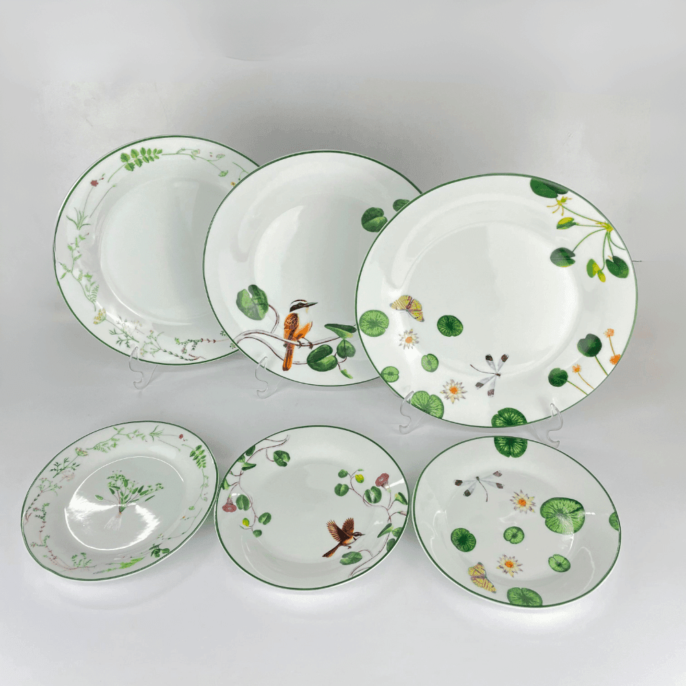 Aparelho de Jantar Natureza Viva em Porcelana - 7893220321801 - Mesa4